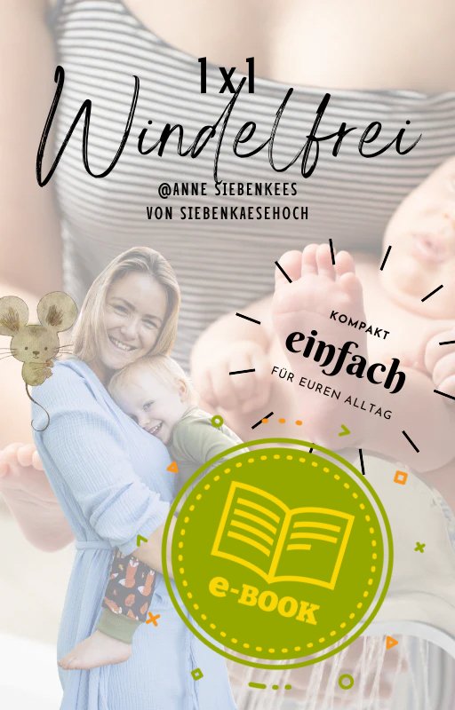 eBook 1x1 Windelfrei - siebenKÄSEhoch