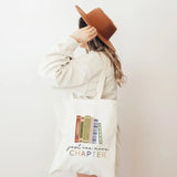 Stofftasche Bücher "One more Chapter" - Einkaufstasche Lesen