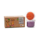 Bio-Easy-Knete vegan 2er Set "Suri" orange/violett