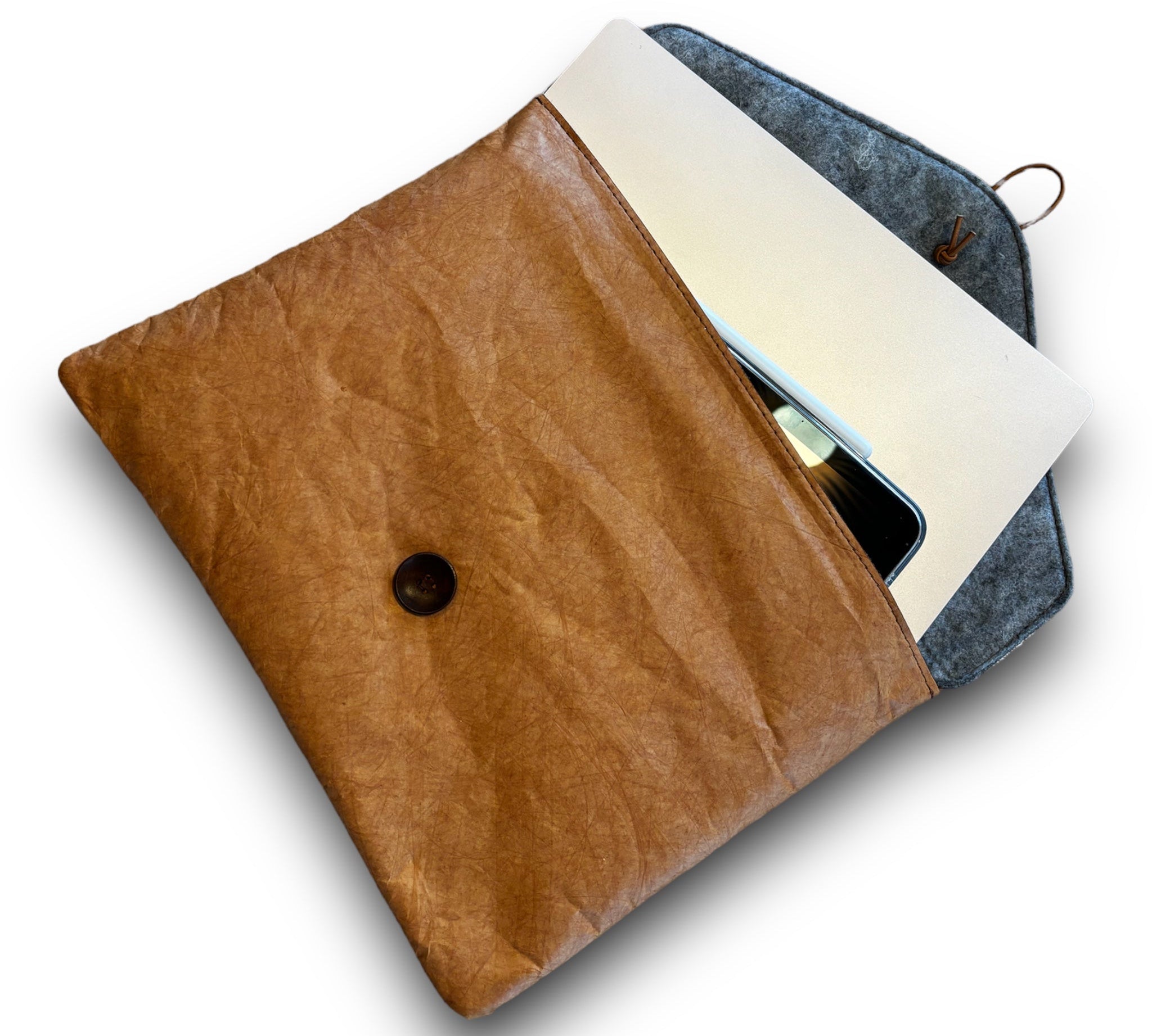 Laptop / Tablet Tasche Paperbag - siebenKÄSEhoch