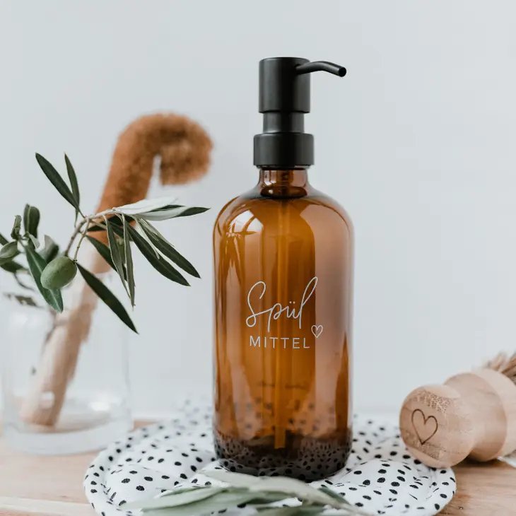 Seifenspender Spülmittel 500ml - siebenKÄSEhoch